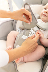 Столче За Хранене И Електрическа Люлка 2В1 Индиго Light Grey Caretero --- BebeMama