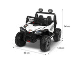 Акумулаторен Автомобил С Висока Проходимост Blaze Черен Caretero Toyz
