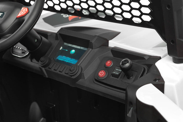 Акумулаторен Офроуд Автомобил Blaze White Caretero Toyz --- BebeMama