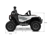 Акумулаторен Офроуд Автомобил Blaze Бял Caretero Toyz