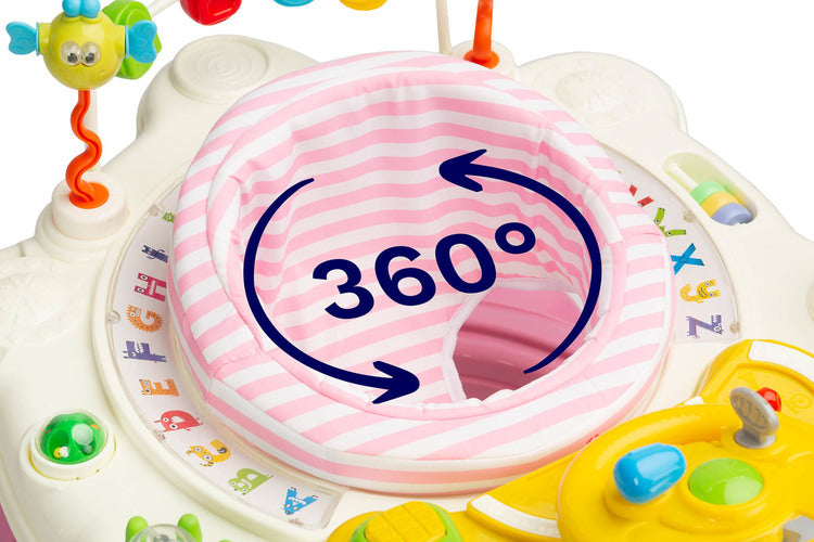 Бебешка Проходилка Hiphop Pink Caretero Toyz --- BebeMama