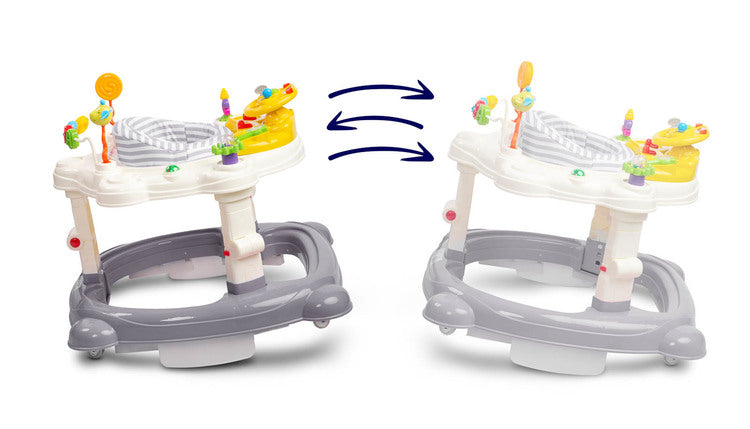 Бебешка Проходилка Hiphop Grey Caretero Toyz --- BebeMama