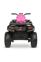 Jucării Jeep Caretero roz cu baterii