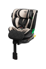 Столче За Кола Turox I-Размер 0-36Кг Beige Caretero --- BebeMama