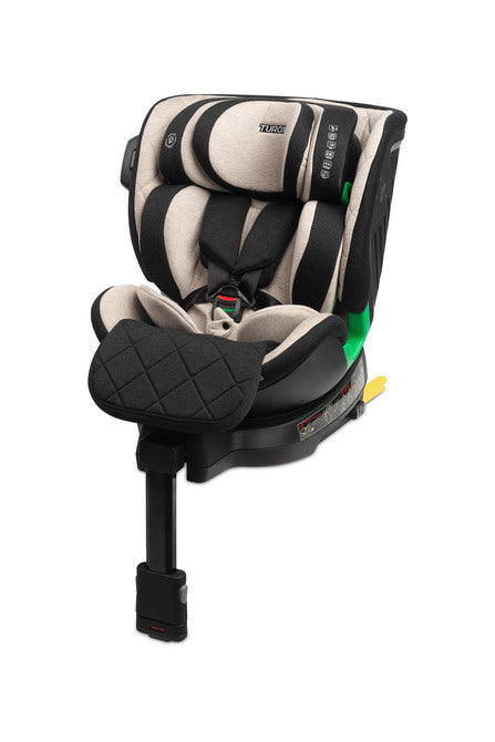 Столче За Кола Turox I-Размер 0-36Кг Beige Caretero --- BebeMama