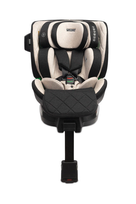 Столче За Кола Turox I-Размер 0-36Кг Beige Caretero --- BebeMama