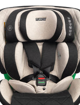 Столче За Кола Turox I-Размер 0-36Кг Beige Caretero --- BebeMama