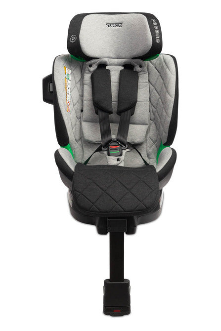 Столче За Кола Turox I-Размер 0-36Кг Grey Caretero --- BebeMama