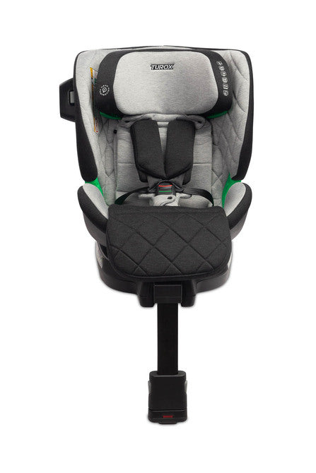 Столче За Кола Turox I-Размер 0-36Кг Grey Caretero --- BebeMama