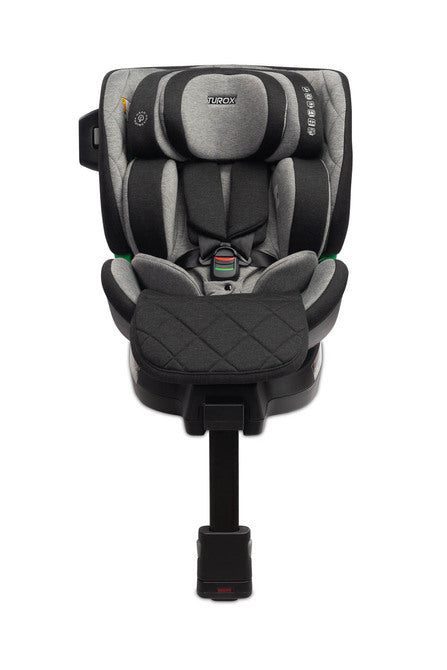 Scaun auto Turox i-Size IsoFix 0-36Kg Grafit Caretero