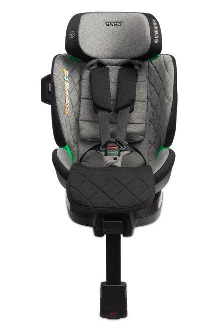 Scaun auto Turox i-Size IsoFix 0-36Kg Grafit Caretero