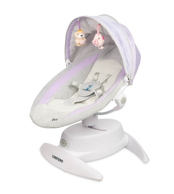 Електрически шезлонг Opti Purple Caretero --- BebeMama