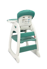 Столче За Хранене 2В1 + Маса Homee Зелен Caretero --- BebeMama