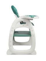 Столче За Хранене 2В1 + Маса Homee Зелен Caretero --- BebeMama