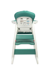 Столче За Хранене 2В1 + Маса Homee Зелен Caretero --- BebeMama