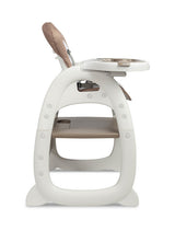 Столче За Хранене 2В1 + Маса Homee Brown Caretero --- BebeMama