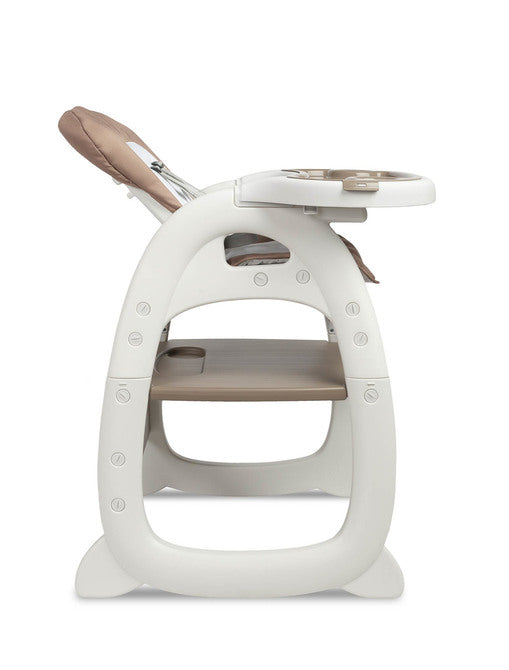 Столче За Хранене 2В1 + Маса Homee Brown Caretero --- BebeMama