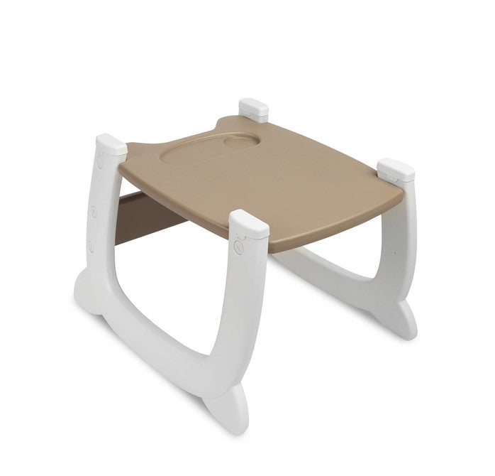 Столче За Хранене 2В1 + Маса Homee Brown Caretero --- BebeMama