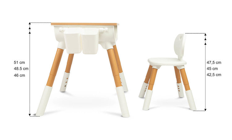 Masă pentru copii Lara Wood Caretero Toyz