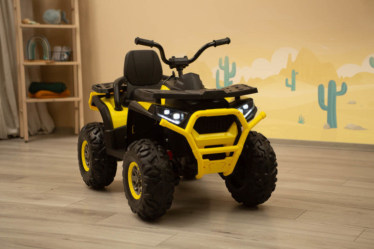 Акумулаторна Кола Terra Жълт Caretero Toyz