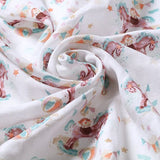 Bambusz Pelenka 3 db Lila 70x70