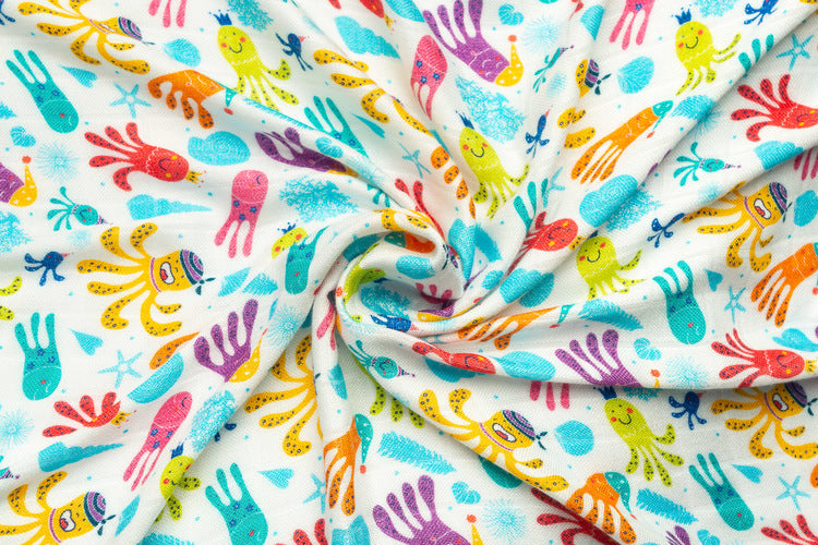 Бамбукова Пелена Октопод 75X75 --- BebeMama