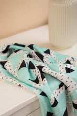 Бамбукова Пелена Green Triangle 75X75 --- BebeMama