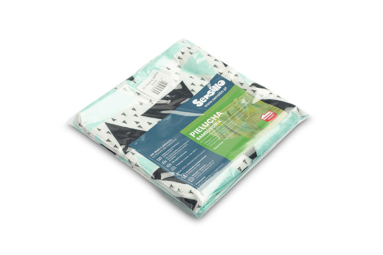 Бамбукова Пелена Green Triangle 75X75 --- BebeMama