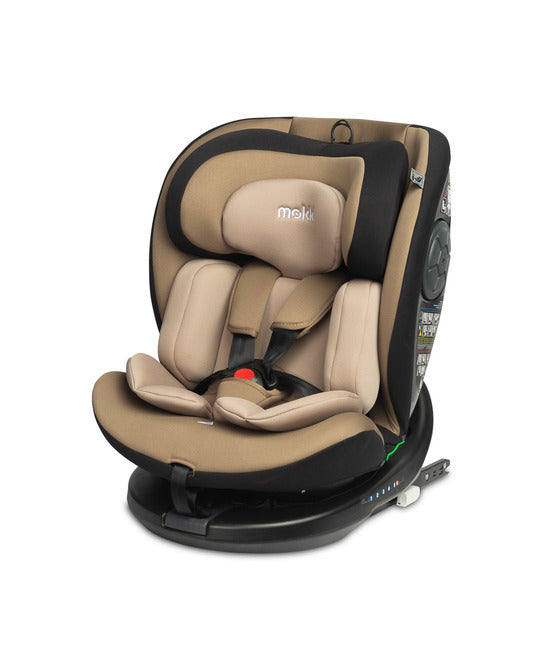 Scaun auto Mokki i-Size IsoFix 0-36Kg Bej Caretero