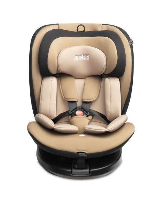 Столче За Кола Mokki I-Размер 0-36Кг Beige Caretero --- BebeMama