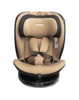 Столче За Кола Mokki I-Размер 0-36Кг Beige Caretero --- BebeMama
