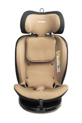 Столче За Кола Mokki I-Размер 0-36Кг Beige Caretero --- BebeMama