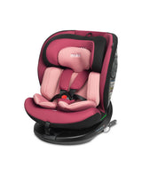 Scaun auto Mokki i-Size IsoFix 0-36Kg Roz Murdar Caretero