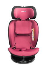 Scaun auto Mokki i-Size IsoFix 0-36Kg Roz Murdar Caretero