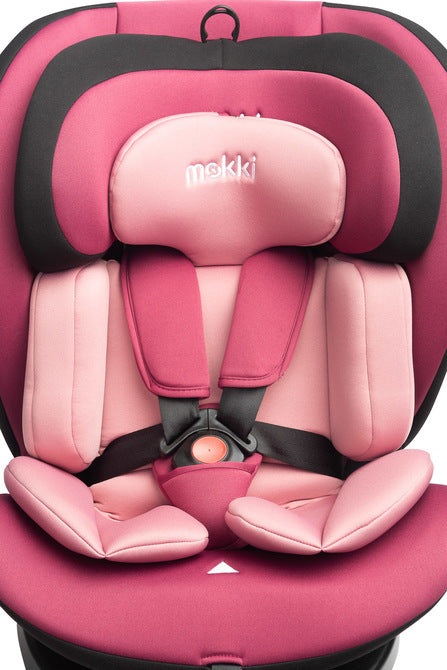 Scaun auto Mokki i-Size IsoFix 0-36Kg Roz Murdar Caretero