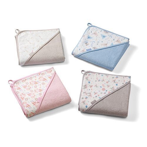 Хавлия За Баня 100Х100 Розова Babyono --- BebeMama