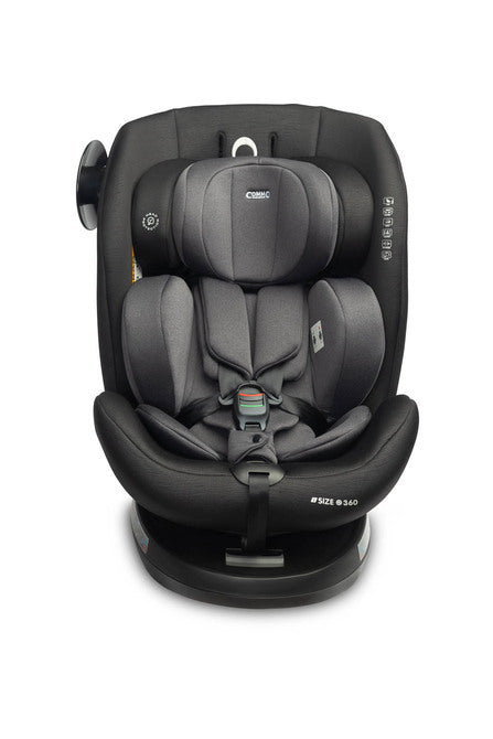 Столче За Кола Commo I-Размер 0-36Кг Graphite Caretero --- BebeMama