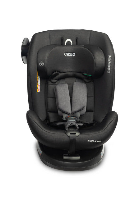 Столче За Кола Commo I-Размер 0-36Кг Graphite Caretero --- BebeMama
