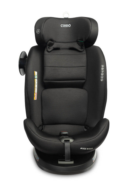 Столче За Кола Commo I-Размер 0-36Кг Graphite Caretero --- BebeMama