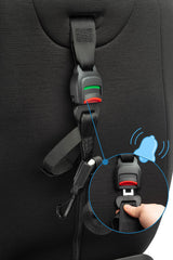 Столче За Кола Commo I-Размер 0-36Кг Graphite Caretero --- BebeMama