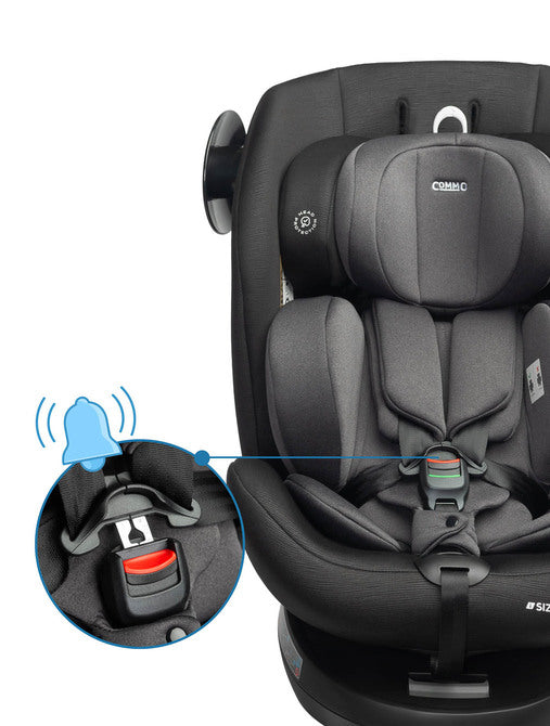 Столче За Кола Commo i-Size IsoFix 0-36Кг Burgundy Caretero
