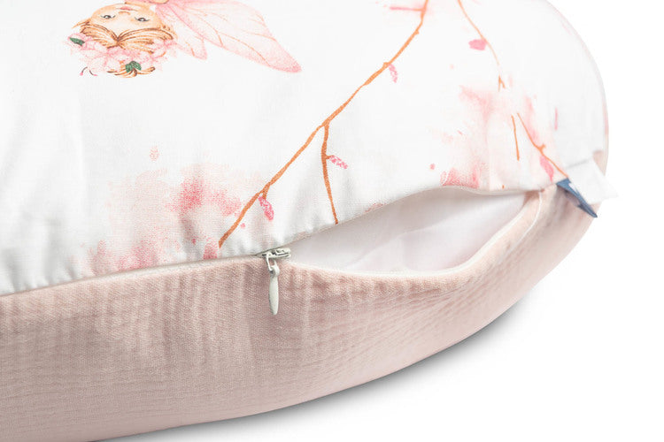 Муселинова Възглавница За Кърмене Fairy Pink --- BebeMama