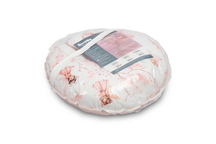 Муселинова Възглавница За Кърмене Fairy Pink --- BebeMama