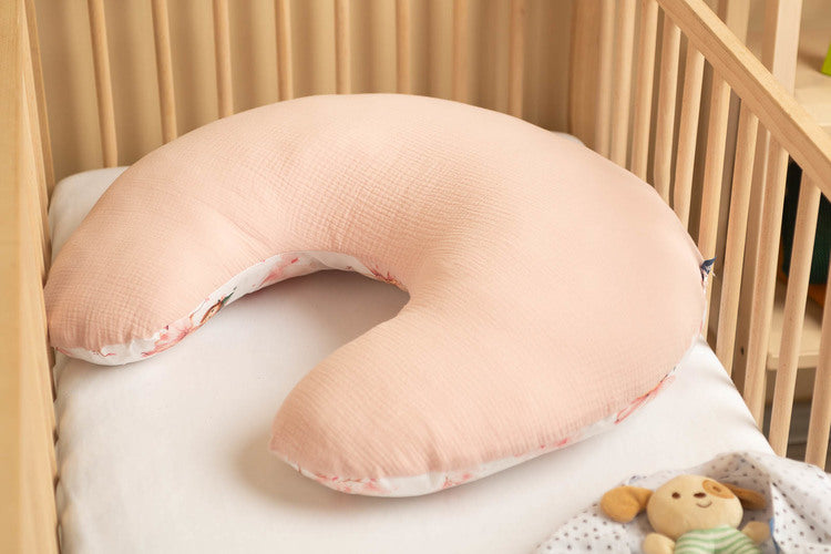 Муселинова Възглавница За Кърмене Fairy Pink --- BebeMama