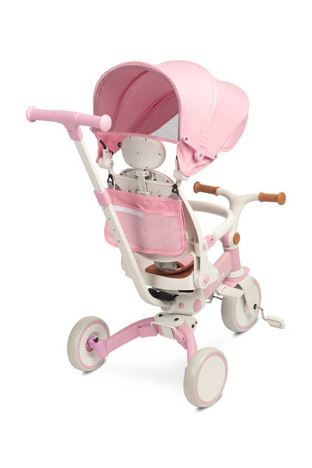Триколка И Баланиращо Колело 2В1 Faro Pink Caretero Toyz --- BebeMama