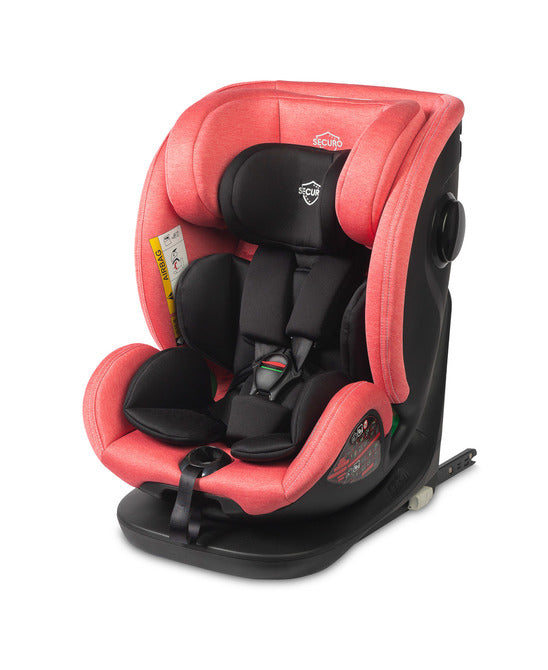 Столче За Кола Securo i-Size IsoFix 0-36Кг Dirty Pink Caretero