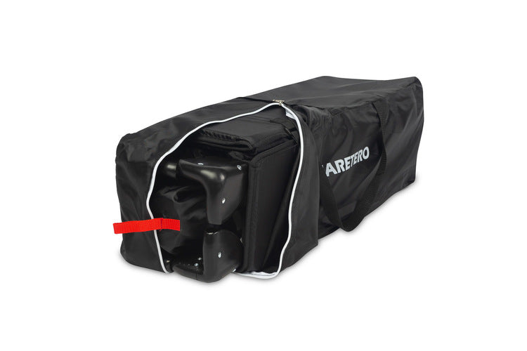 Tarc de joacă pliabil cu 2 niveluri și laterale rabatabile Esti Black Caretero