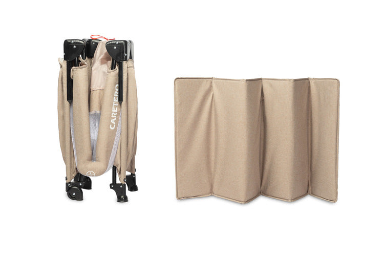 Сгъваема Кошара 2 Нива С Падаща Страна Esti Brown Caretero --- BebeMama