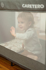 Сгъваема Кошара 2 Нива С Падаща Страна Esti Brown Caretero --- BebeMama