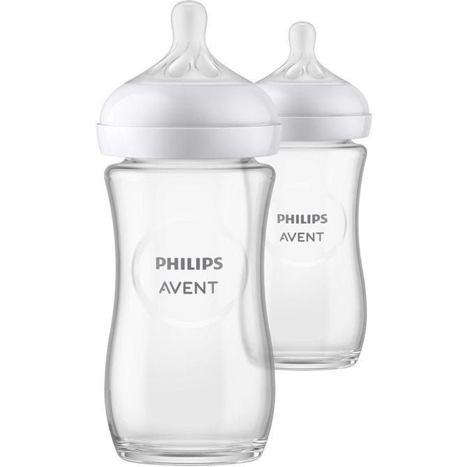 Responsive Бутилка От Естествено Стъкло 2X240Ml Philips Avent